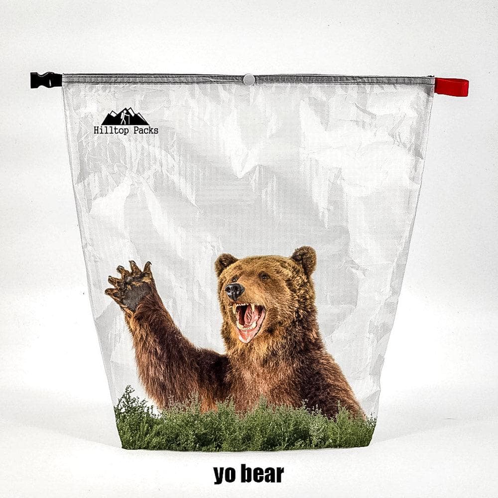 Food Bags - Original Fun Prints (D50T ultralight fabric) - Hilltop Packs LLC