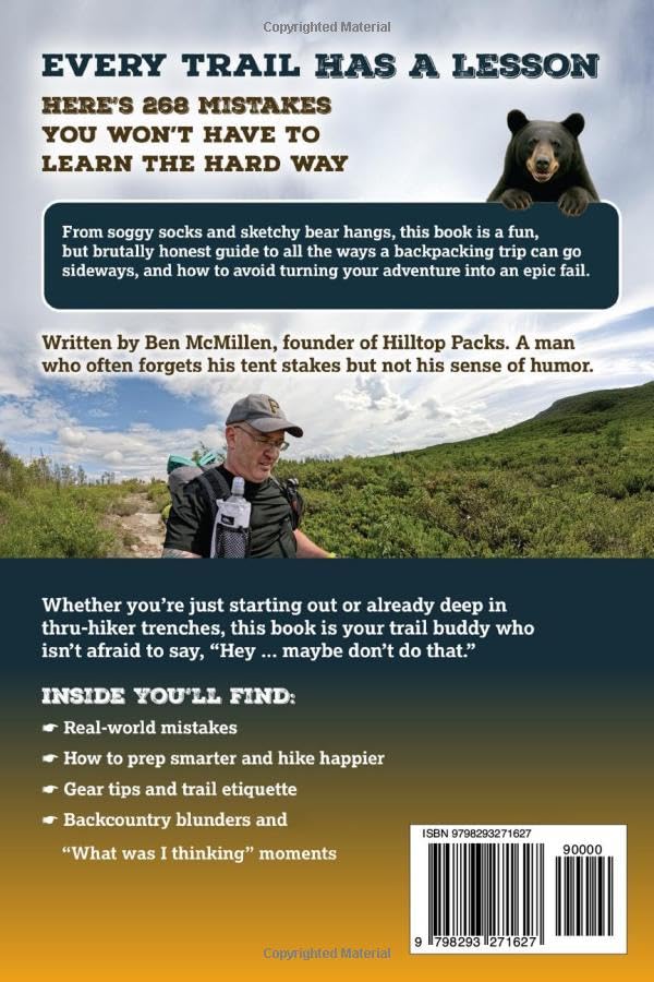 268 Mistakes Hikers Make - Hilltop Packs LLC