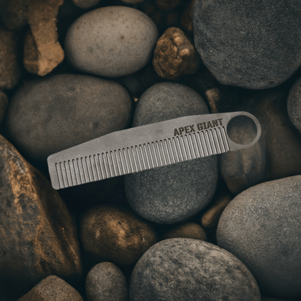 5.5" Titanium Comb EDC - Hilltop Packs LLC