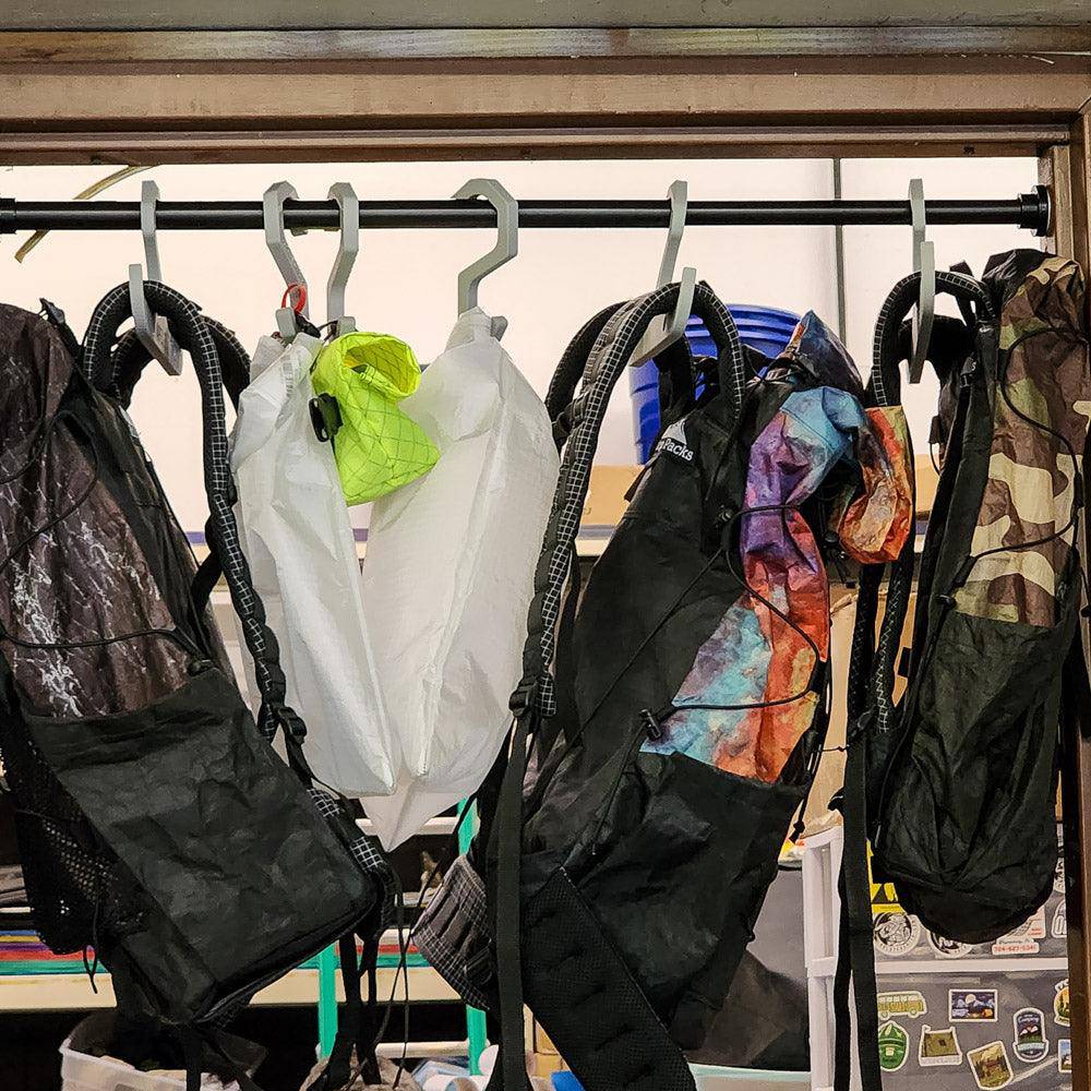 Backpack Hanger (Gear Storage Hook for Packs) - Hilltop Packs LLC