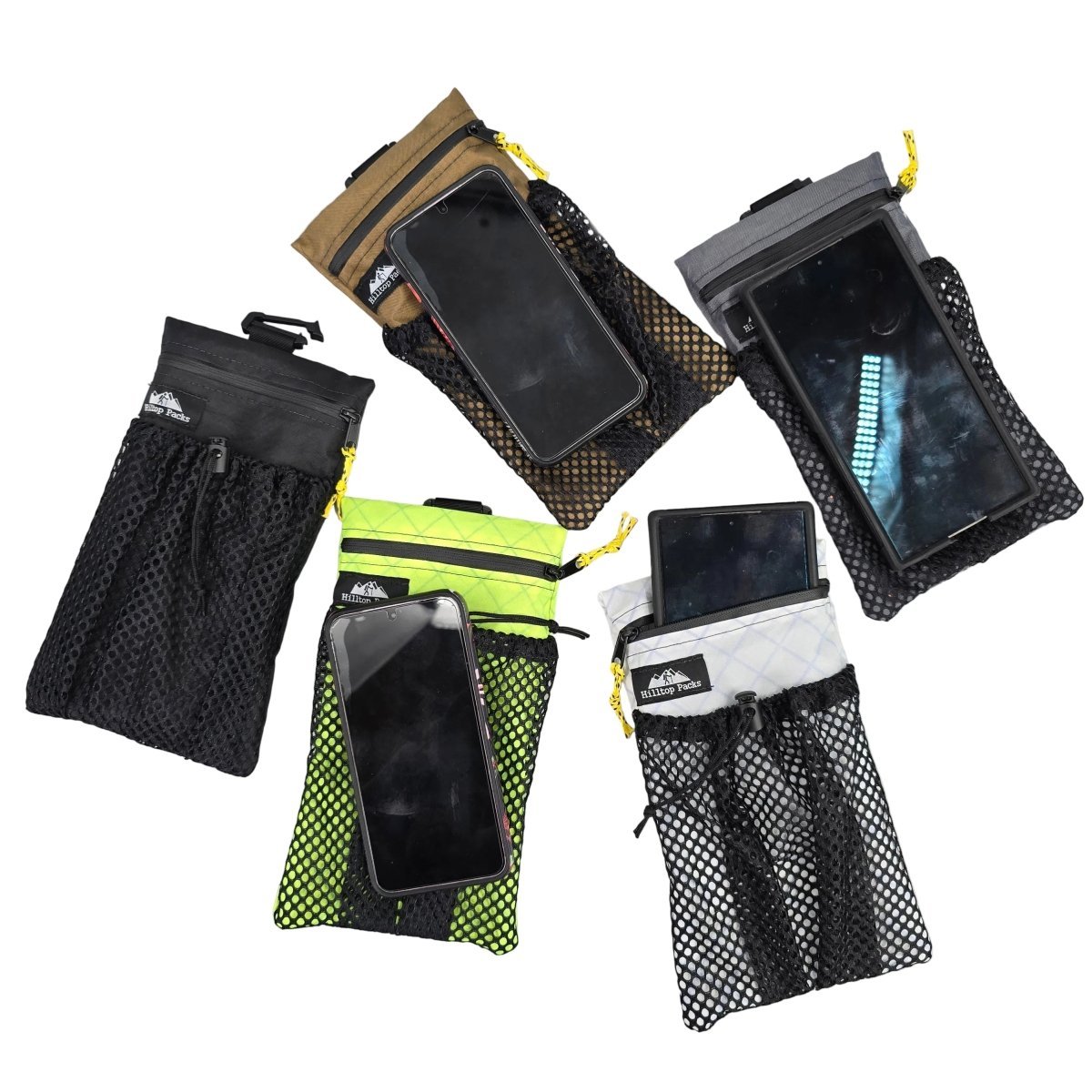 Cell Phone Shoulder Pouch (Shoulder Strap Mount with Zipper) - Hilltop Packs LLC