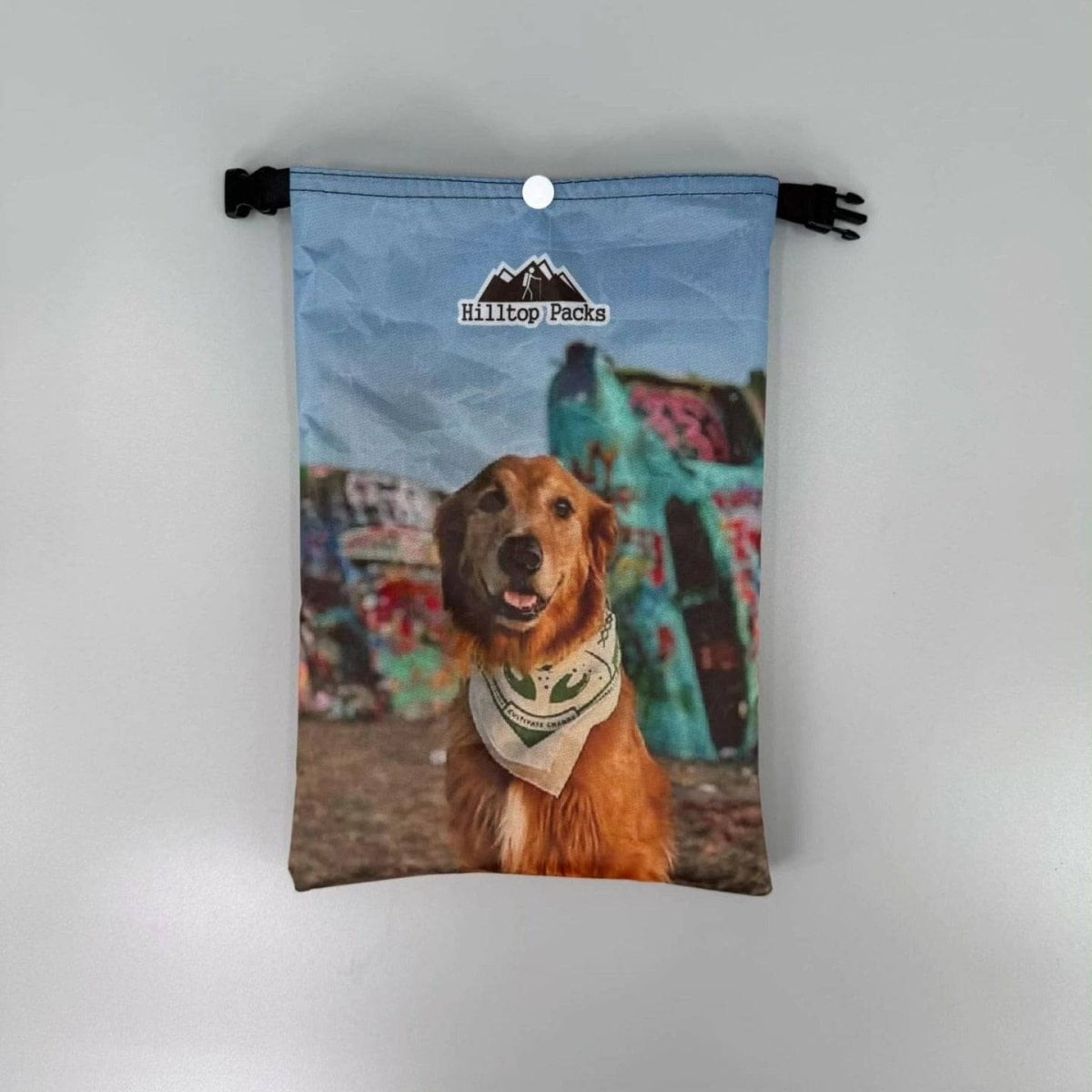 Custom Printed Dry Bag (D50T Ultralight Roll Top) - Hilltop Packs LLC
