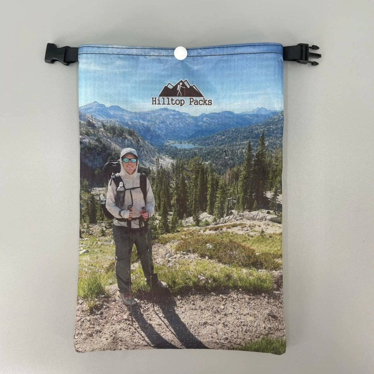 Custom Printed Dry Bag (D50T Ultralight Roll Top) - Hilltop Packs LLC