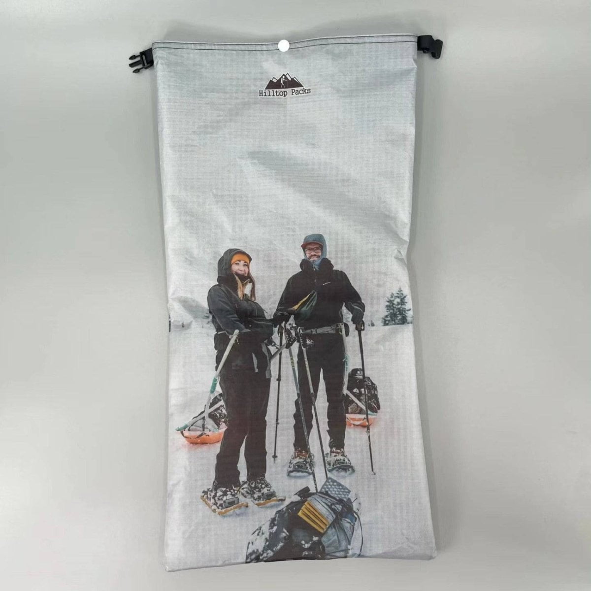 Custom Printed Dry Bag (D50T Ultralight Roll Top) - Hilltop Packs LLC