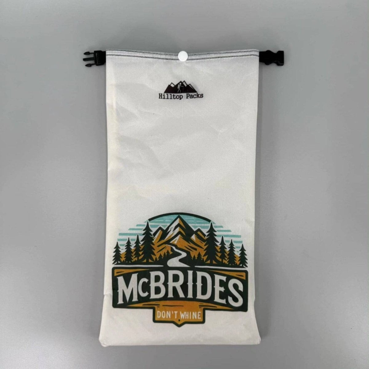 Custom Printed Dry Bag (D50T Ultralight Roll Top) - Hilltop Packs LLC