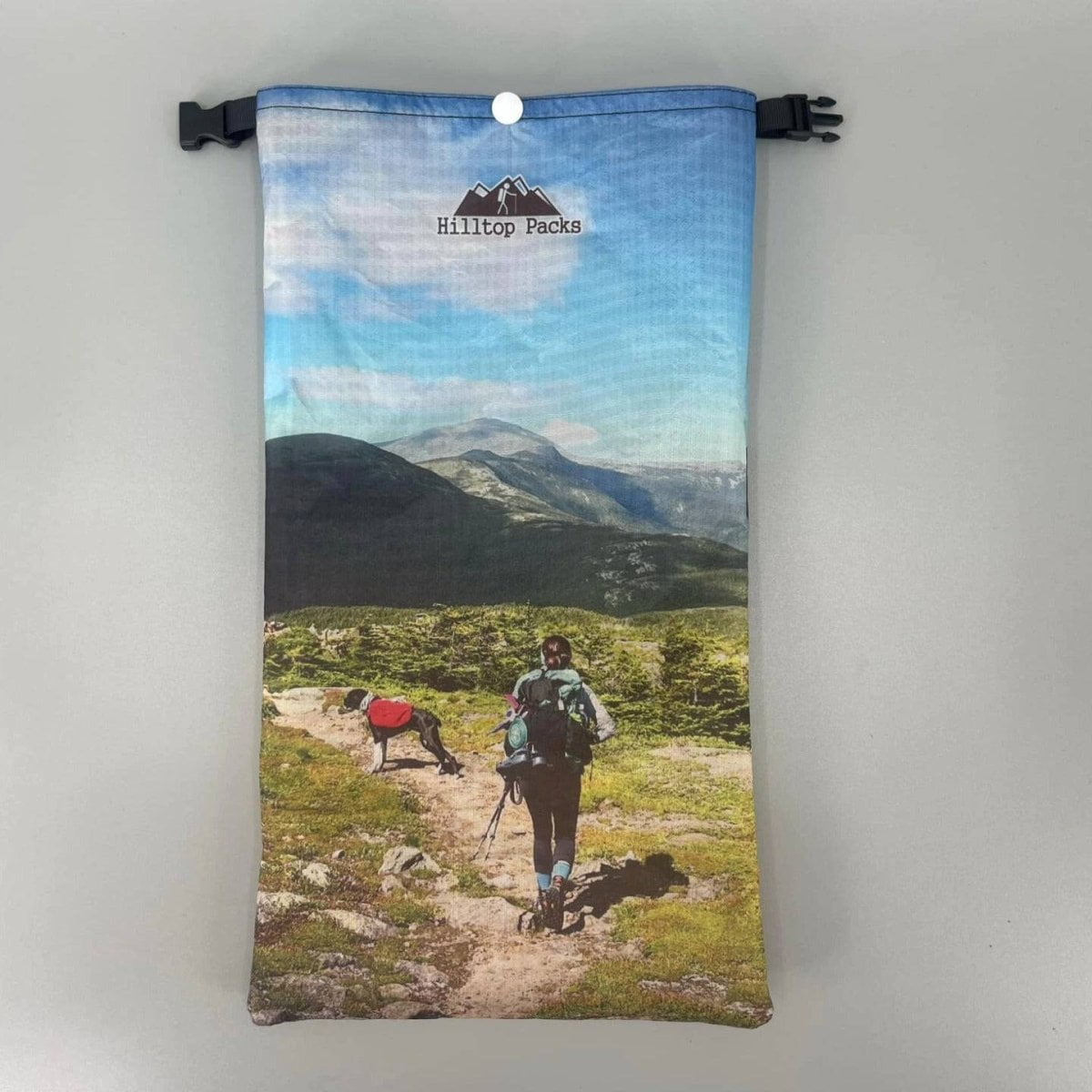 Custom Printed Dry Bag (D50T Ultralight Roll Top) - Hilltop Packs LLC