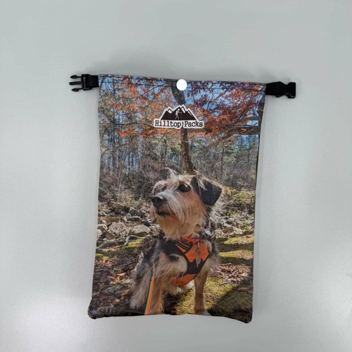 Custom Printed Dry Bag (D50T Ultralight Roll Top) - Hilltop Packs LLC