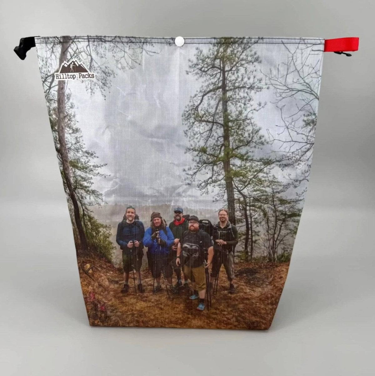 Custom Printed Food Bag (D50T Fabric Ultralight Bear Bag) - Hilltop Packs LLC