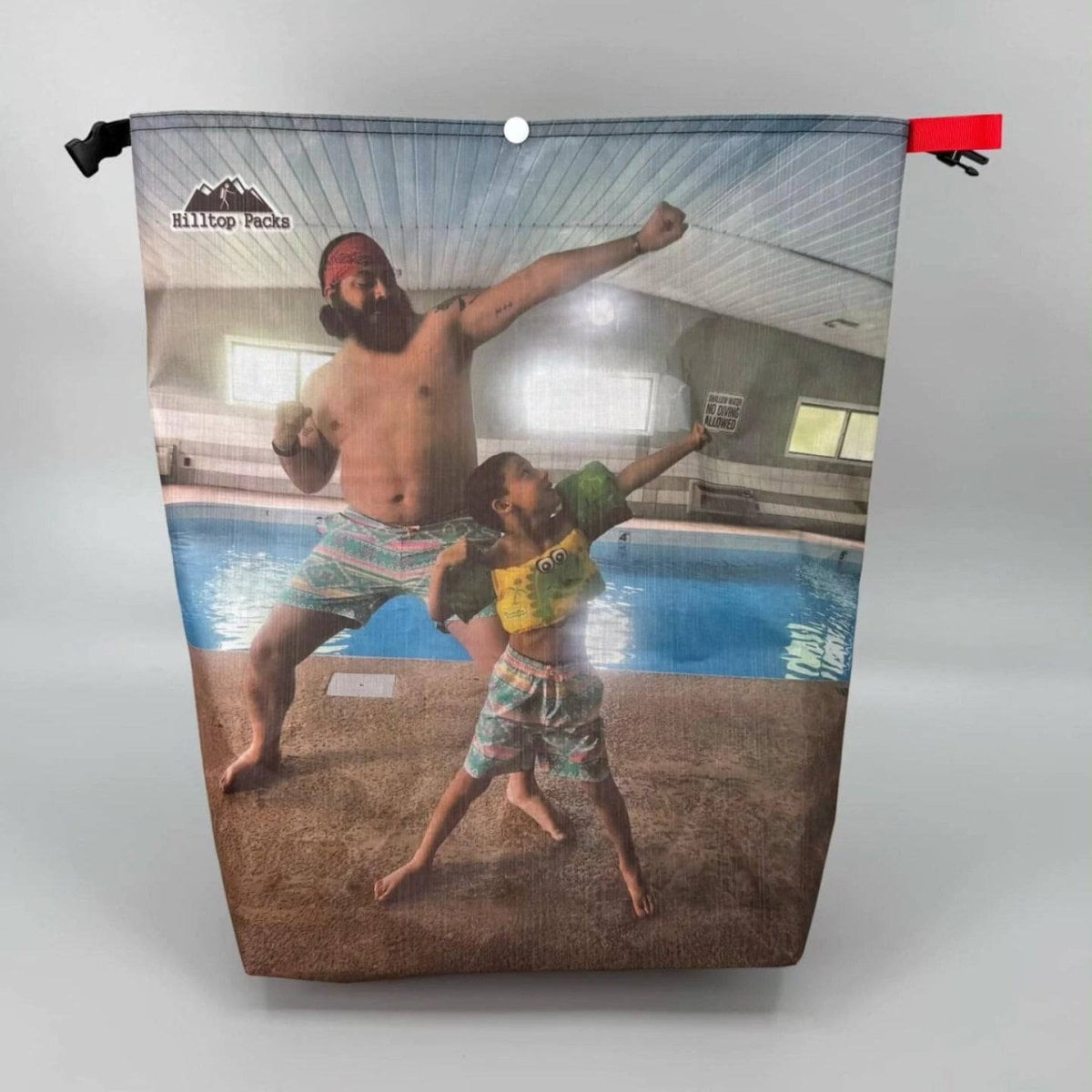 Custom Printed Food Bag (D50T Fabric Ultralight Bear Bag) - Hilltop Packs LLC