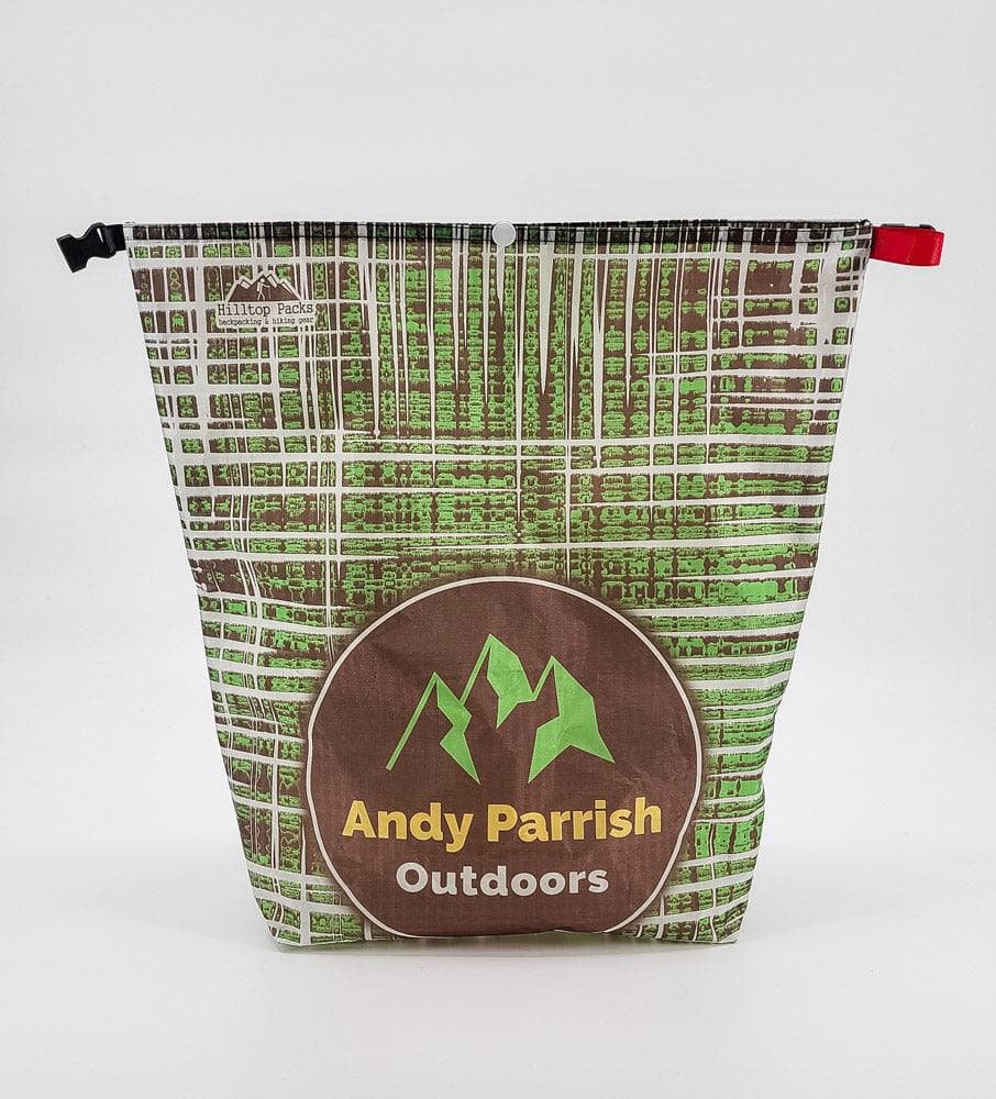 Custom Printed Food Bag (D50T Fabric Ultralight Bear Bag) - Hilltop Packs LLC