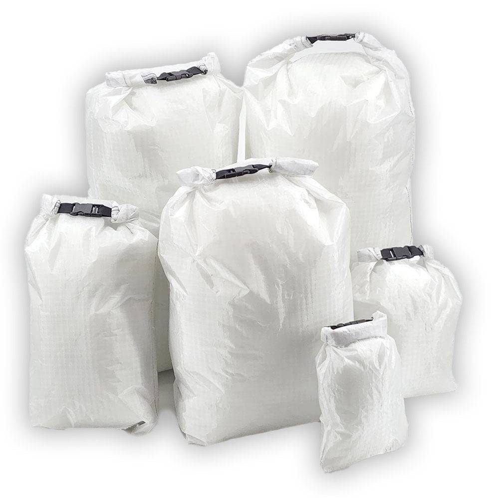 Dry Bags Roll Top Ultralight (Challenge D50T ultralight fabric) - Hilltop Packs LLC