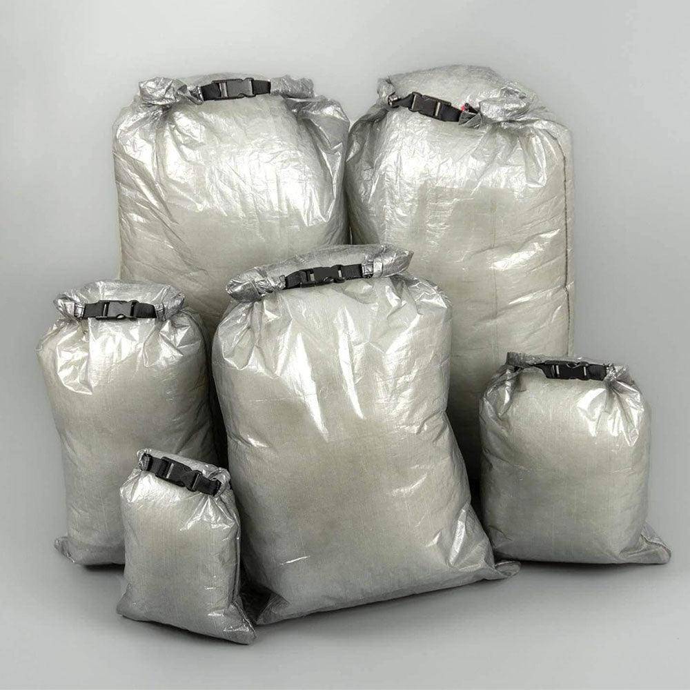 Dry Bags Roll Top Ultralight (Non - printed) (DYNEEMA) - Hilltop Packs LLC