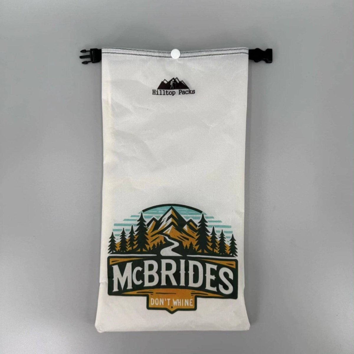Dry Bags w/ Custom Printing (Challenge D50T ultralight fabric) - Hilltop Packs LLC