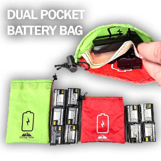 Dual Pocket Battery Bags - Hilltop Packs LLC