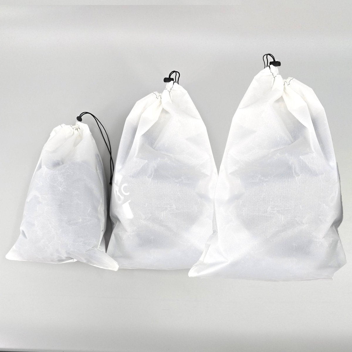 Dual Pocket Clothing Stuff Sack White - Hilltop Packs LLC