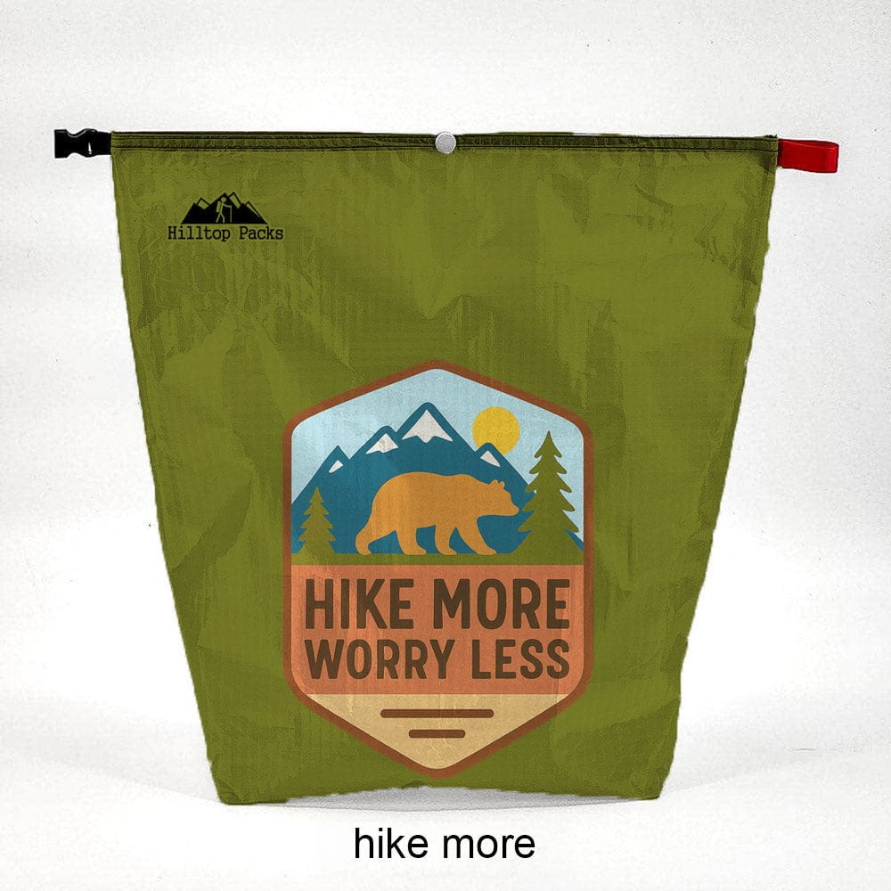 Food Bags Fun Prints Vol 1 (D50T ultralight fabric) - Hilltop Packs LLC