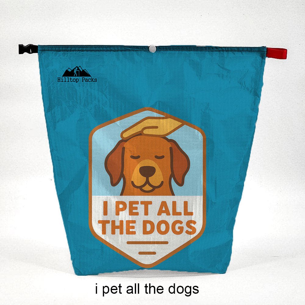 Food Bags Fun Prints Vol 1 (D50T ultralight fabric) - Hilltop Packs LLC