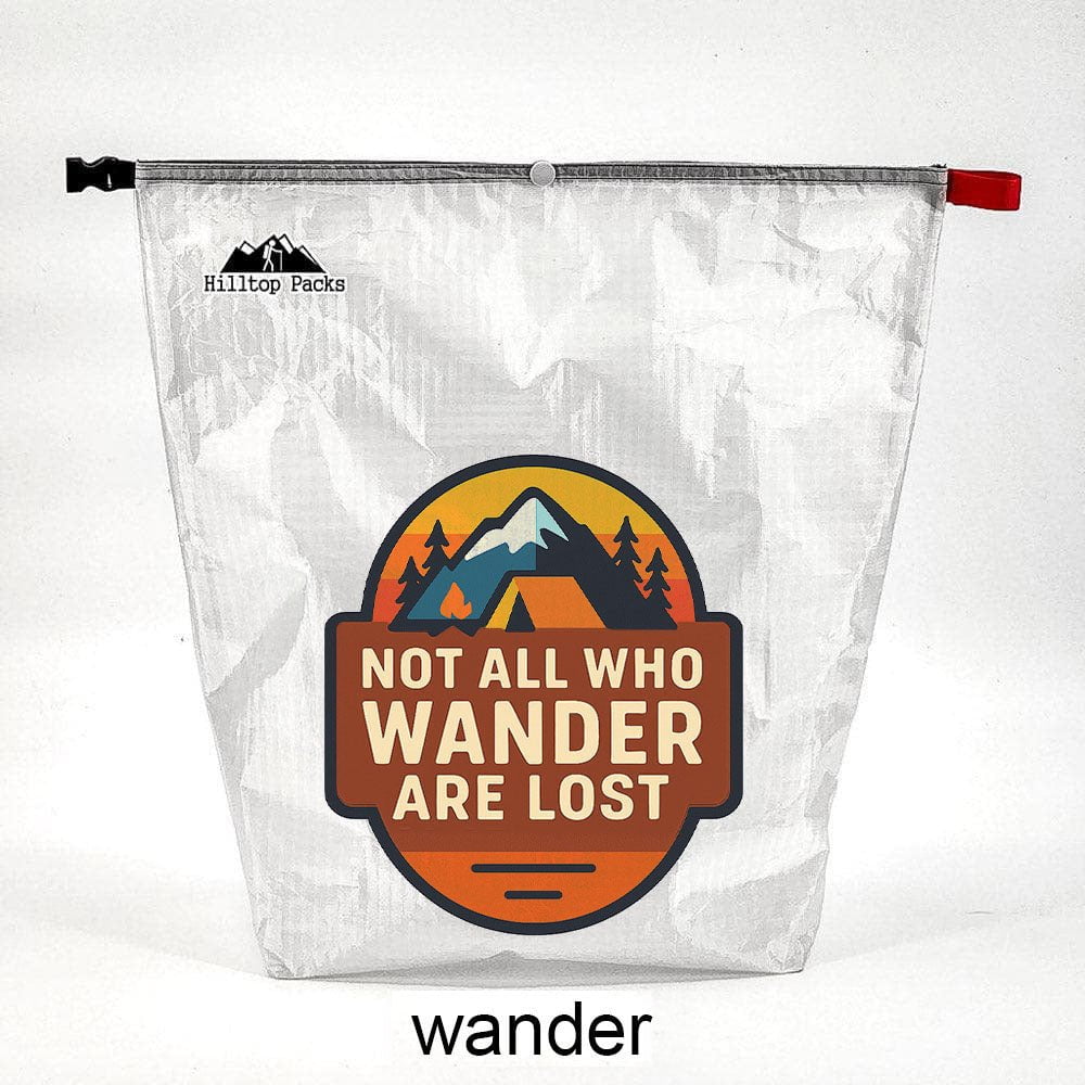 Food Bags Fun Prints Vol 1 (D50T ultralight fabric) - Hilltop Packs LLC