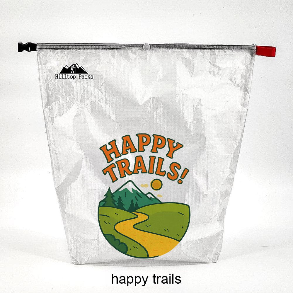 Food Bags Fun Prints Vol 1 (D50T ultralight fabric) - Hilltop Packs LLC