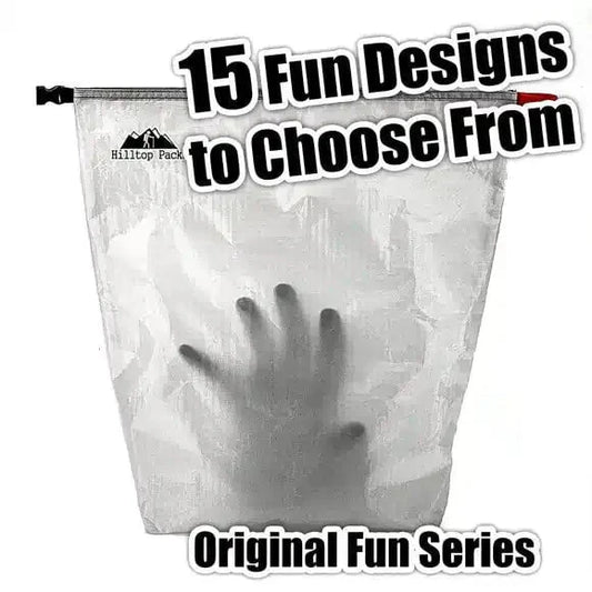 Food Bags - Original Fun Prints (D50T ultralight fabric) - Hilltop Packs LLC