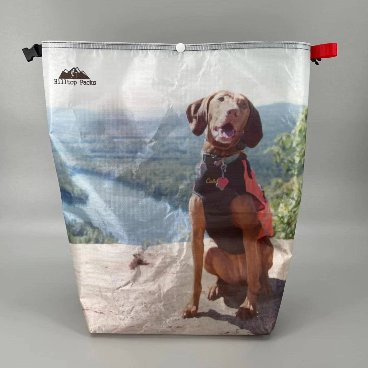 Food Bags w/ Custom Printing (Challenge D50T ultralight fabric) Bear Bag - Hilltop Packs LLC