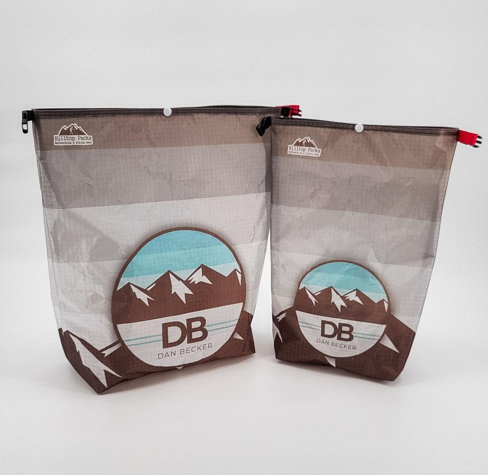 Food Bags w/ Custom Printing (Challenge D50T ultralight fabric) Bear Bag - Hilltop Packs LLC