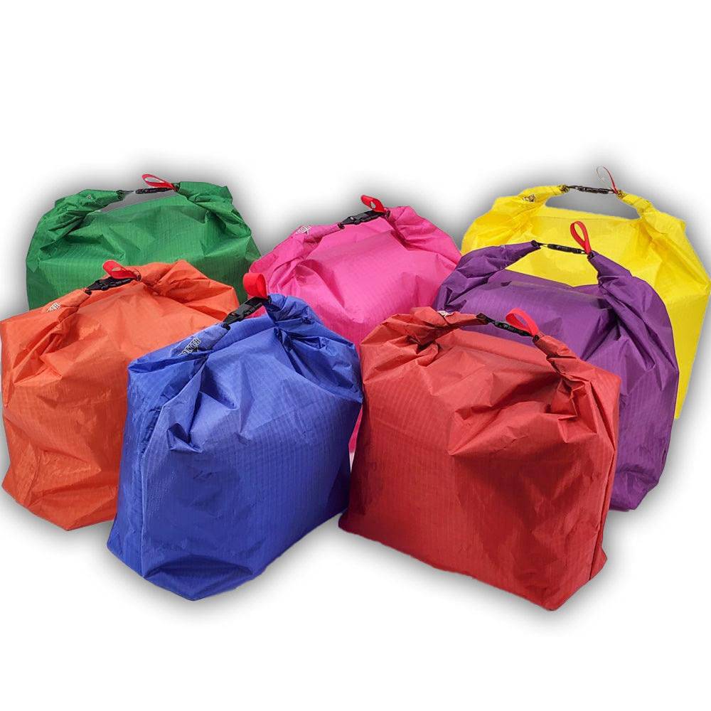 Food Bags w/ Solid Colors (D50T ultralight fabric) - Hilltop Packs LLC