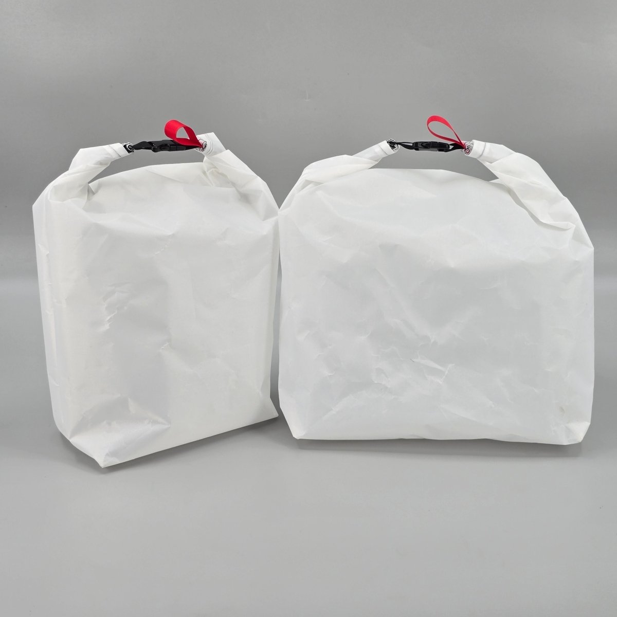 Food Bags White D50T fabric Roll Top - Hilltop Packs LLC