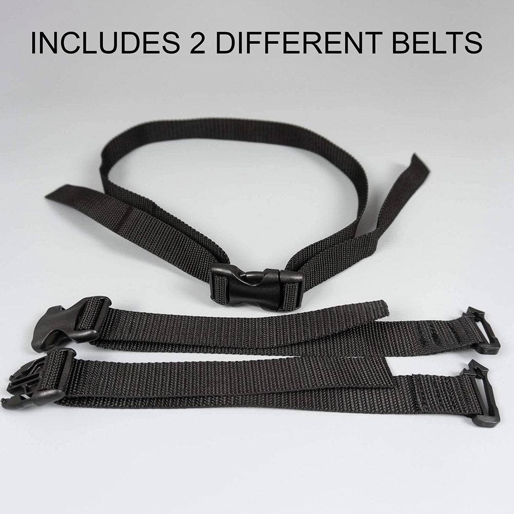 Roll Top Fanny Pack (Black Ultralight DYNEEMA) - Hilltop Packs LLC