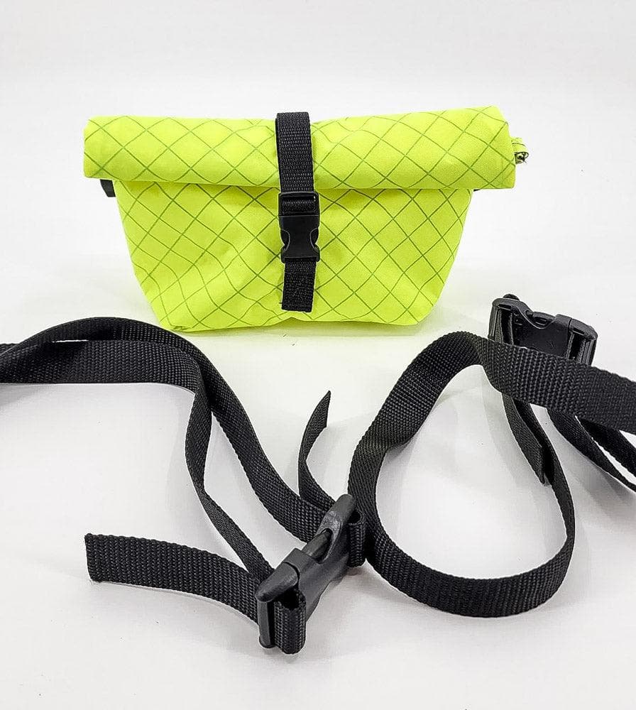 Roll Top Fanny Pack (ECOPAK) ultralight D50T fabric - Hilltop Packs LLC