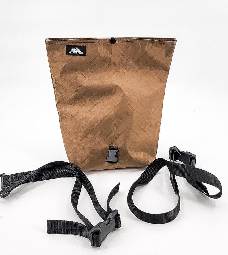 Roll Top Fanny Pack (ECOPAK) ultralight D50T fabric - Hilltop Packs LLC