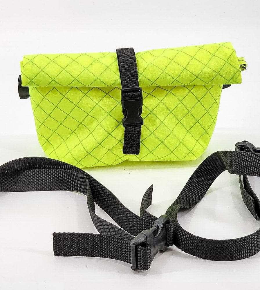 Roll Top Fanny Pack (ECOPAK) ultralight D50T fabric - Hilltop Packs LLC