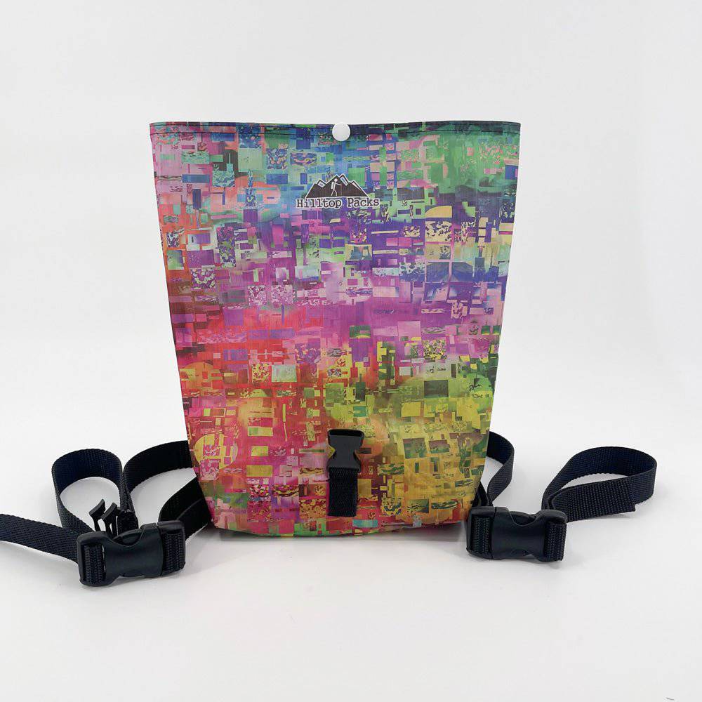 Roll Top Fanny Pack w/ Custom Printing (D50T Challenge Fabric) - Hilltop Packs LLC