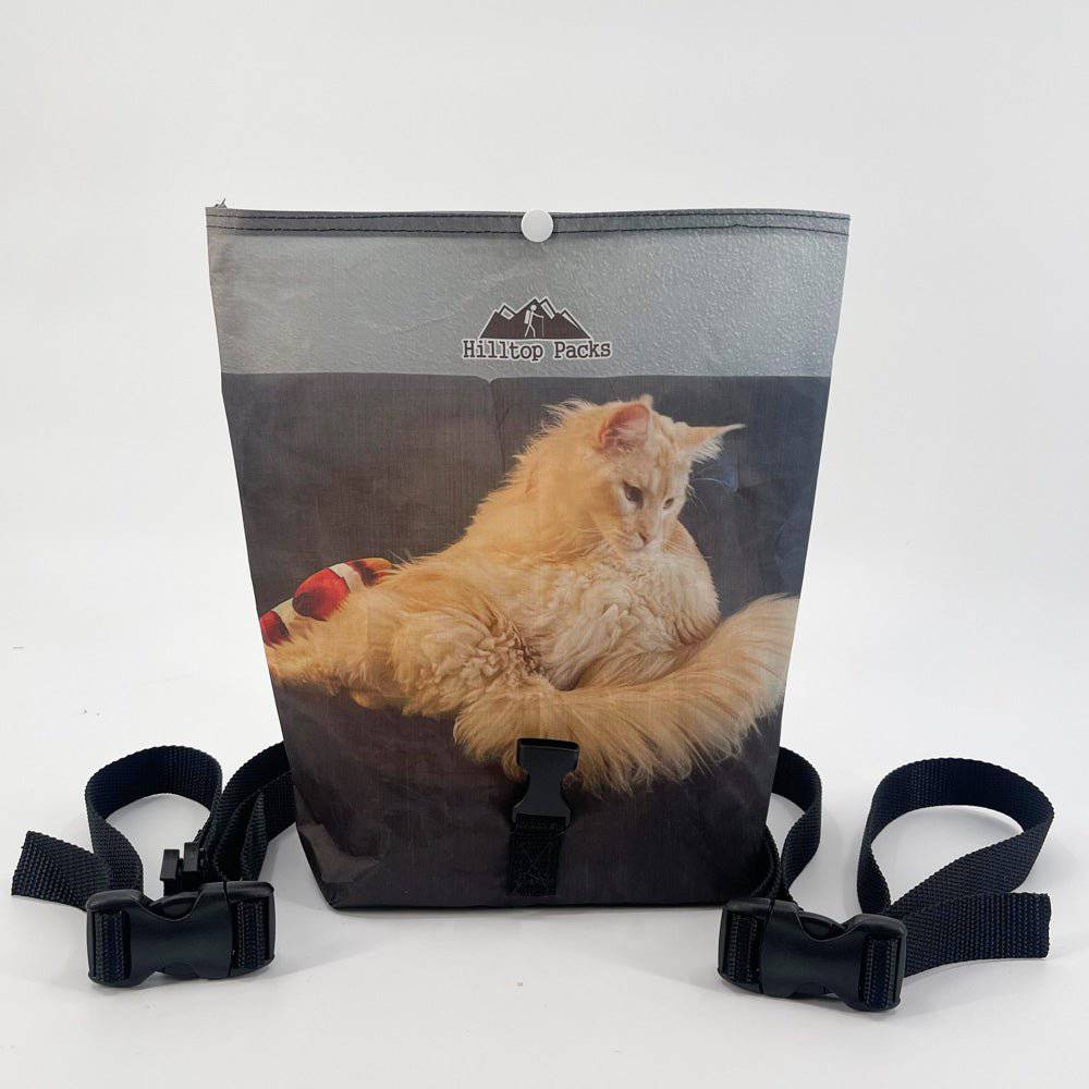 Roll Top Fanny Pack w/ Custom Printing (D50T Challenge Fabric) - Hilltop Packs LLC