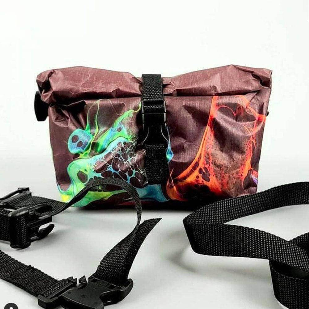 Roll Top Fanny Pack w/ Custom Printing (D50T Challenge Fabric) - Hilltop Packs LLC