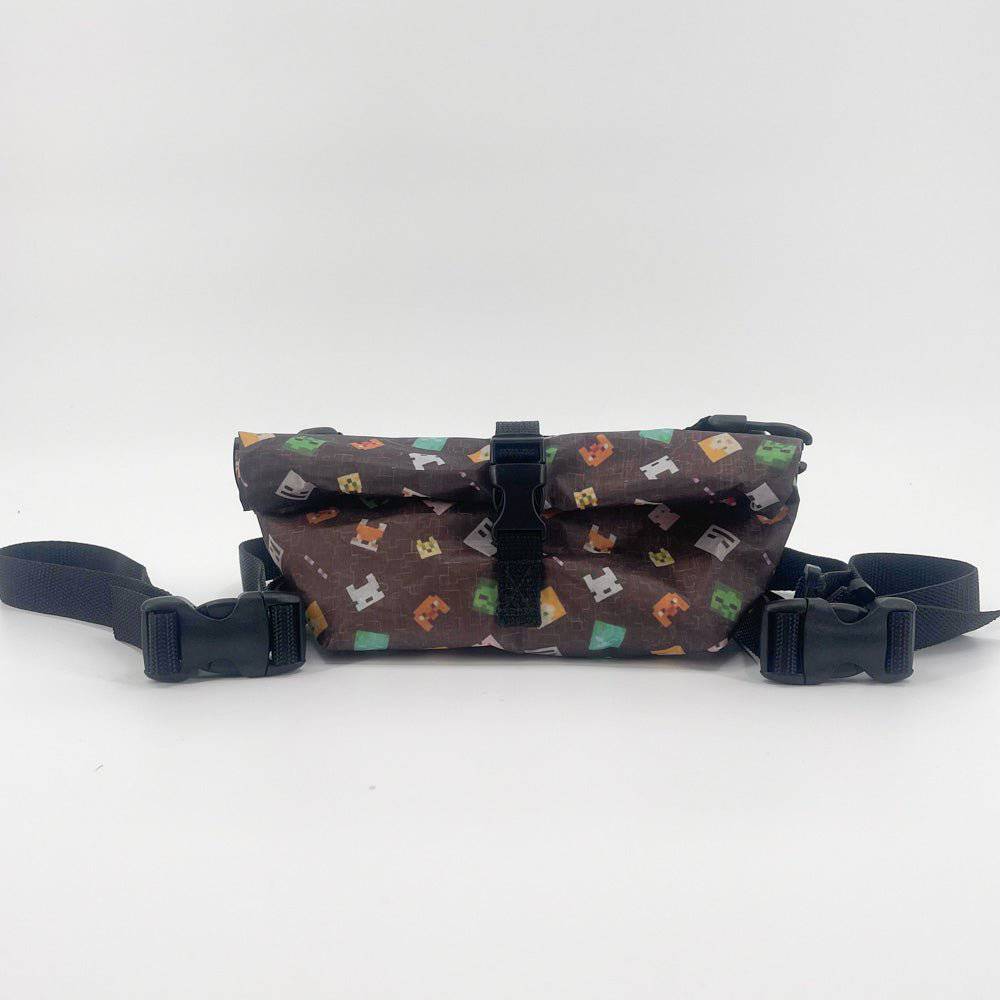 Roll Top Fanny Pack w/ Custom Printing (D50T Challenge Fabric) - Hilltop Packs LLC