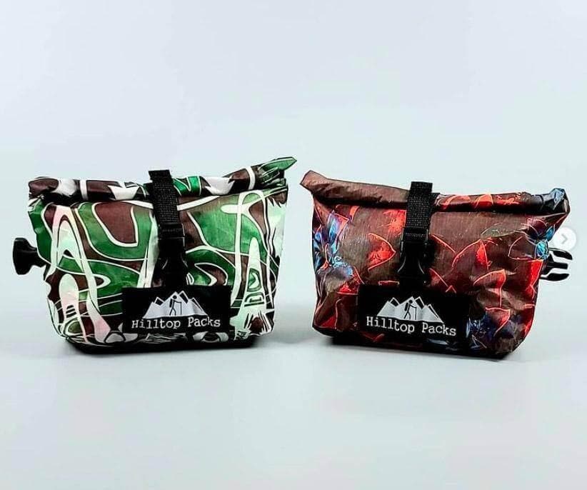 Roll Top Fanny Pack w/ Custom Printing (D50T Challenge Fabric) - Hilltop Packs LLC
