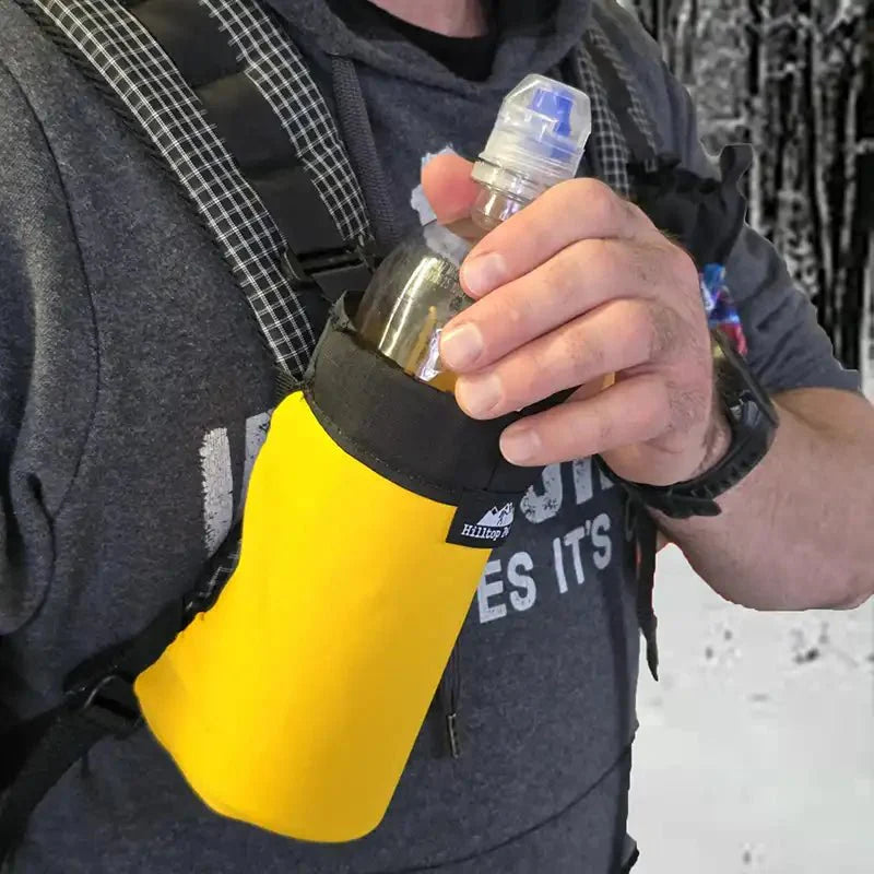 Stretchy Water Bottle Pouch (Holder) - Hilltop Packs LLC