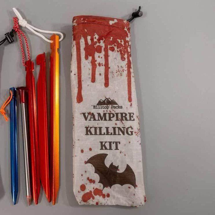Ultralight Tent Stake Bag Funny Prints - Hilltop Packs LLC