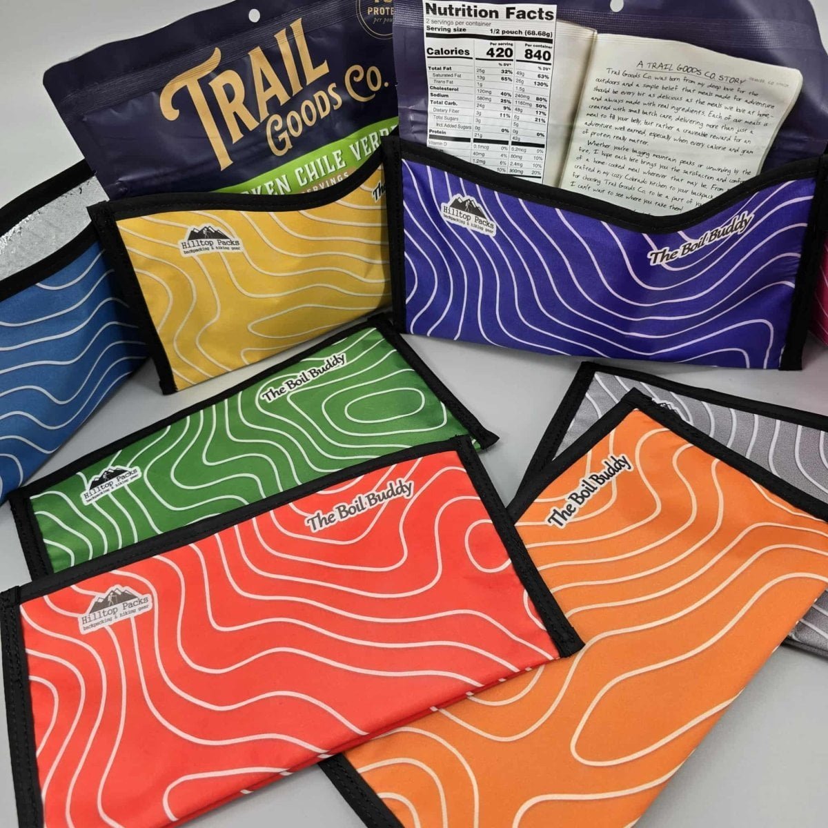 The Boil Buddy Ultralight Insulated Food Pouch - Hilltop Packs LLC