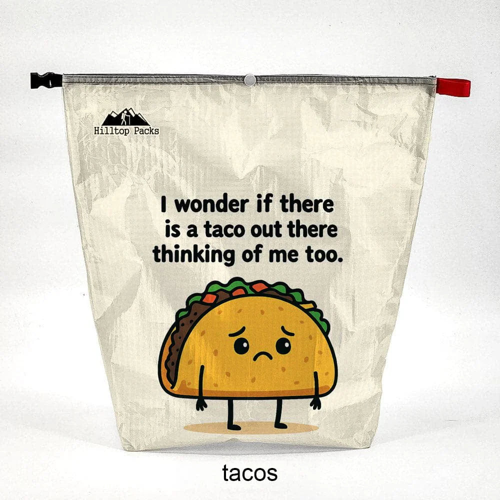 Ultralight Food Bags Fun Prints Vol 1 (D50T fabric) - Hilltop Packs LLC