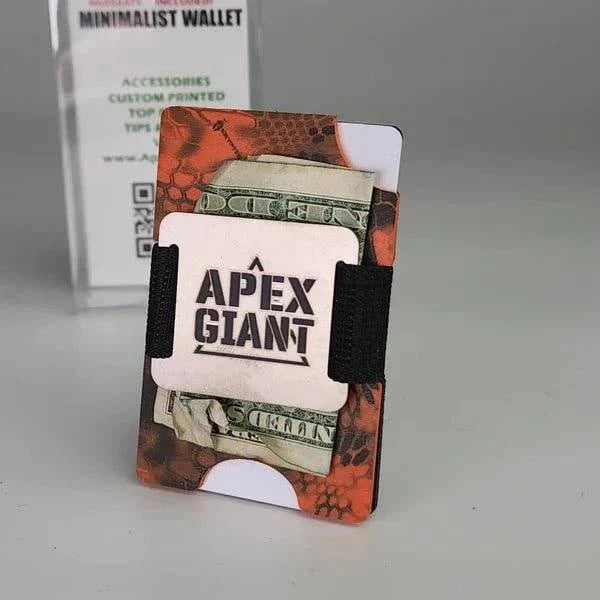 Wallet - Kryptek Xtreme Hunter Orange - APEX GIANT - Hilltop Packs LLC