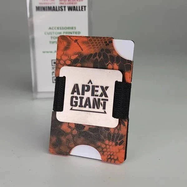 Wallet - Kryptek Xtreme Hunter Orange - APEX GIANT - Hilltop Packs LLC