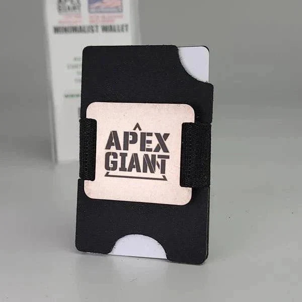 Wallet - Tactical Black - APEX GIANT - Hilltop Packs LLC