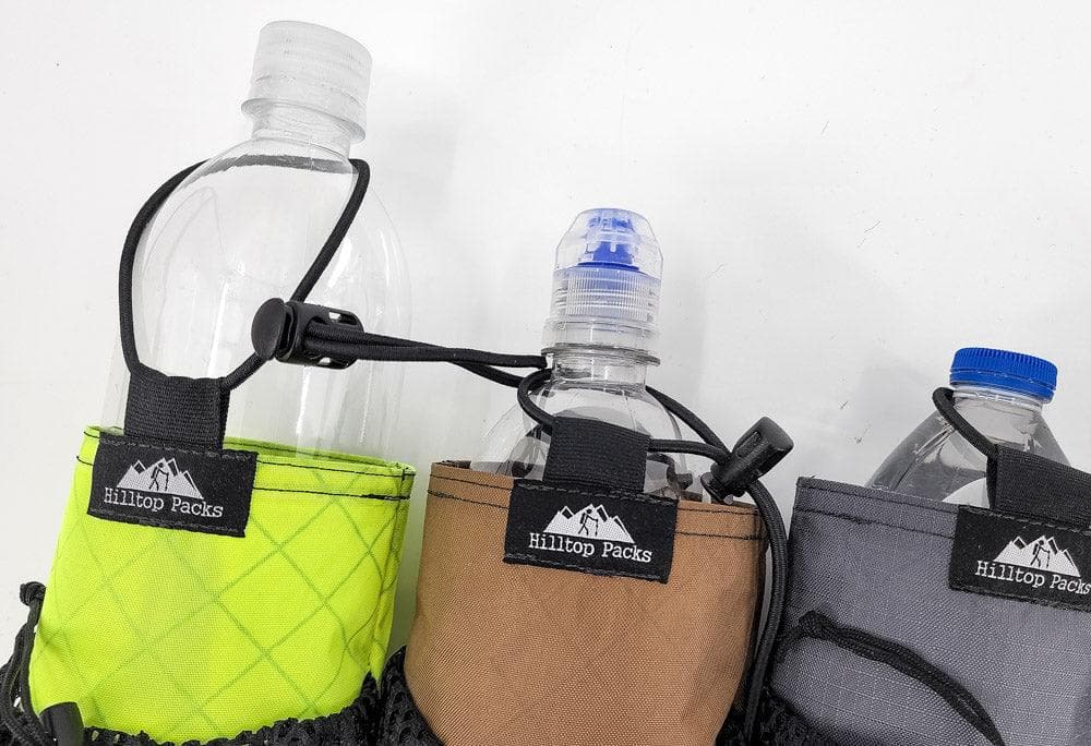 Water Bottle Pouch (Shoulder Strap Mount) - Hilltop Packs LLC
