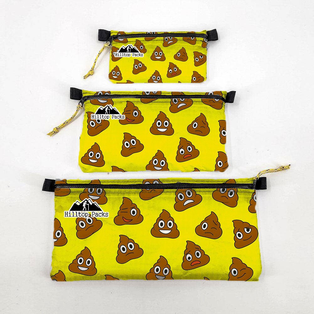 Zipper Pouches New Patterns Ultralight D50T fabric - Hilltop Packs LLC