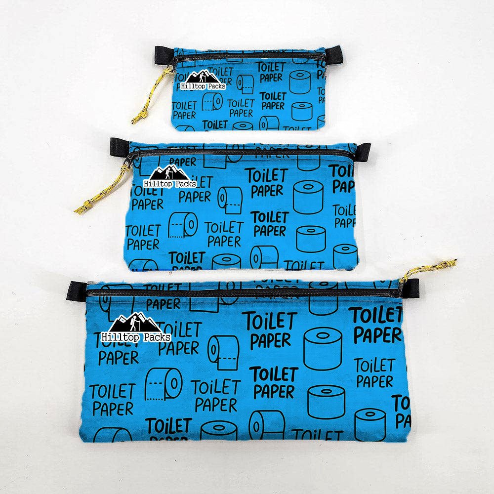 Zipper Pouches New Patterns Ultralight D50T fabric - Hilltop Packs LLC