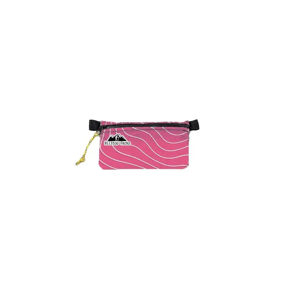 Zipper Pouches TOPO Patterns Ultralight D50T fabric - Hilltop Packs LLC