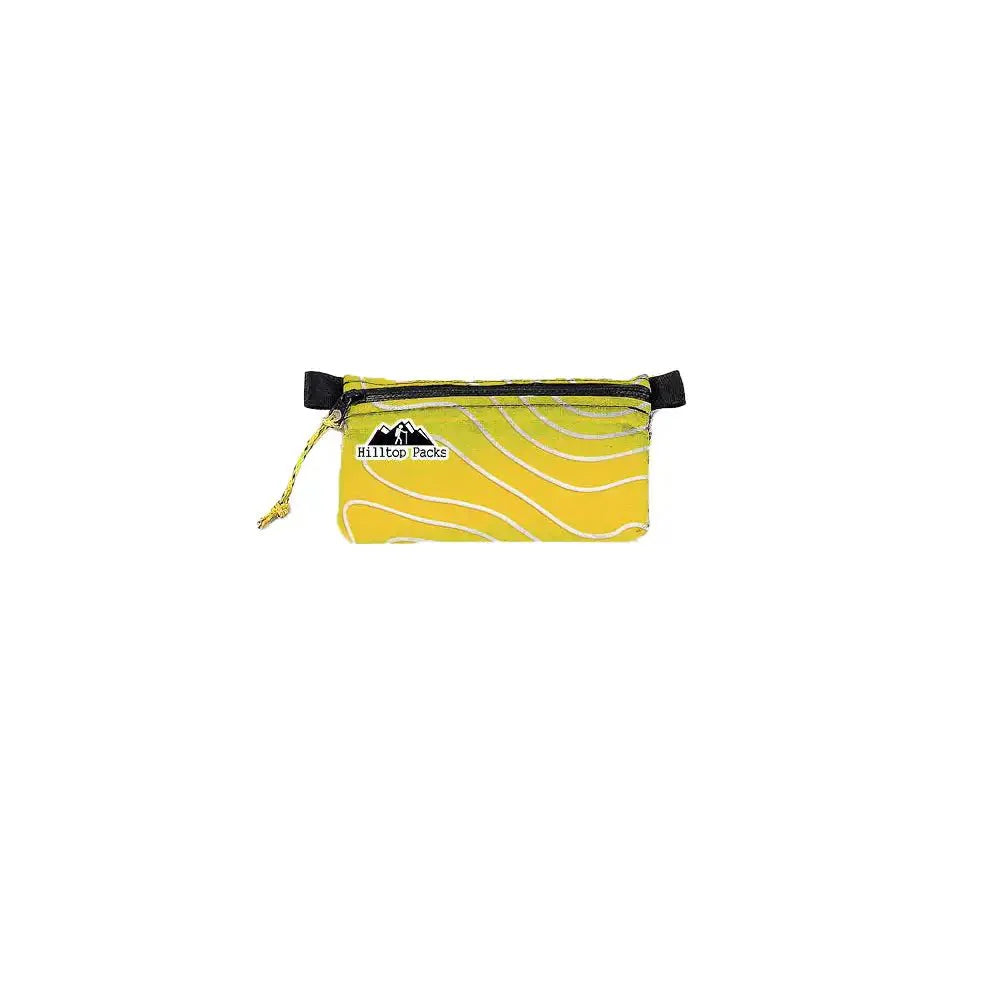 Zipper Pouches TOPO Patterns Ultralight D50T fabric - Hilltop Packs LLC